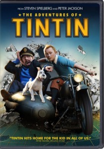 "The adventures of Tintin" movie poster