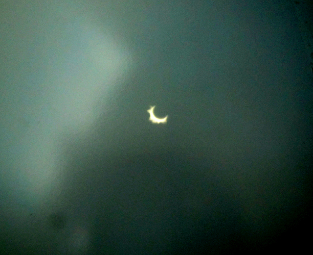 partial solar eclipse