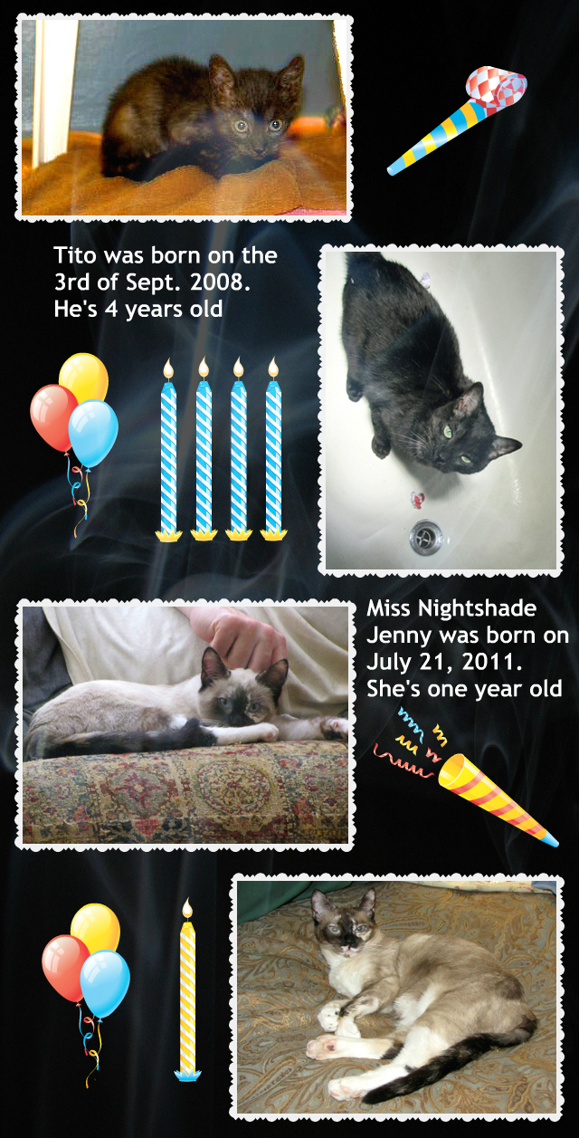 Jenny and Tito's birthday card