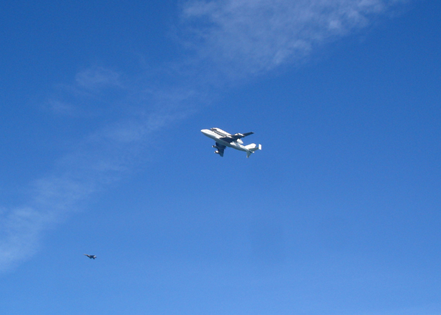 tracking space shuttle endeavor