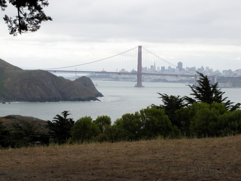 The picnic ground was empty and this was our view.  Photo by Rudha-an