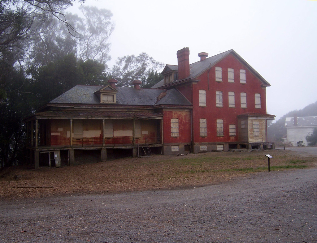 This was the old hospital that served the camp. Photo by Lastech